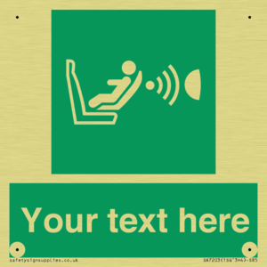 Custom safe condition child seat presence orientation detection system